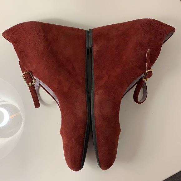 Johnston & Murphy wedges, red - Picture 8 of 10